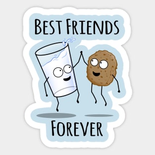 Milk and Cookie BFF Sticker